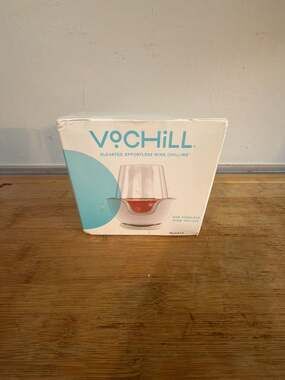 VoChill Stemless Wine Chiller Quartz